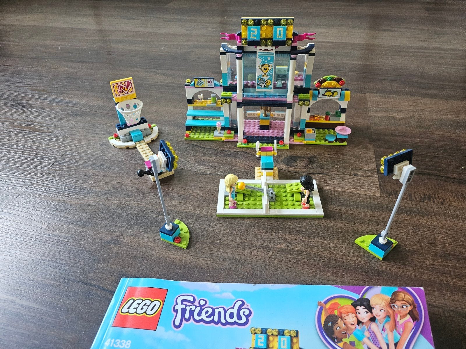 Lego Friends 41338 Stephanies Sportstadion, Gebruikt, Lego, Friends, Ophalen of Verzenden