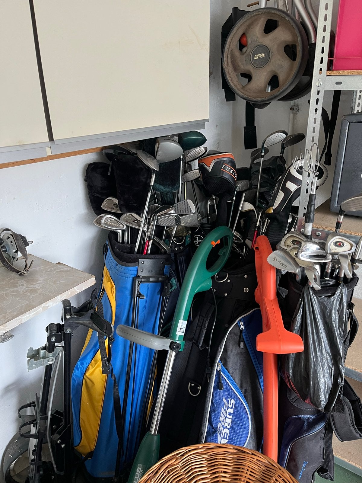 Diverse golfclubs en tassen - Gebruikt, Sport en Fitness, Golf, Ophalen of Verzenden, Gebruikt, Club, Overige merken