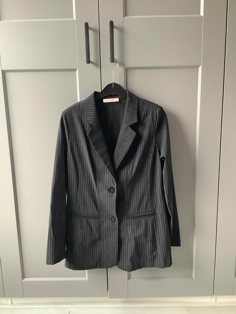 Studio Anneloes Jody Blazer pinstripe L - Zo goed als nieuw, Kleding | Dames, Jasjes, Kostuums en Pakken, Zo goed als nieuw, Jasje