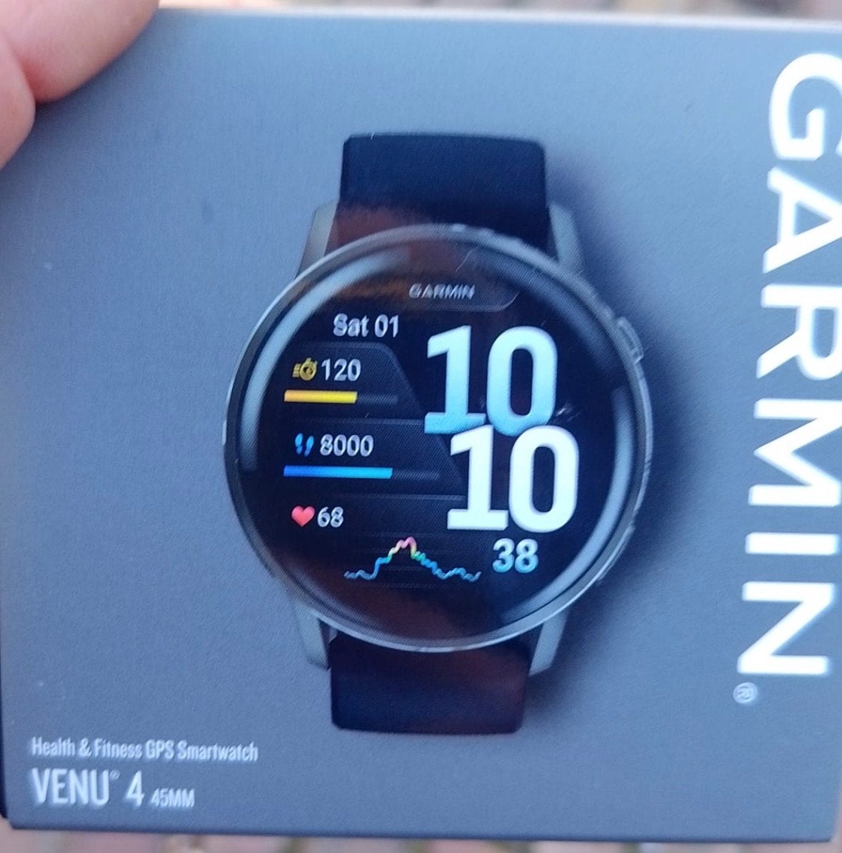 Garmin Venu 4 45mm Health & Fitness GPS Smartwatch, Ophalen of Verzenden, GPS, Nieuw