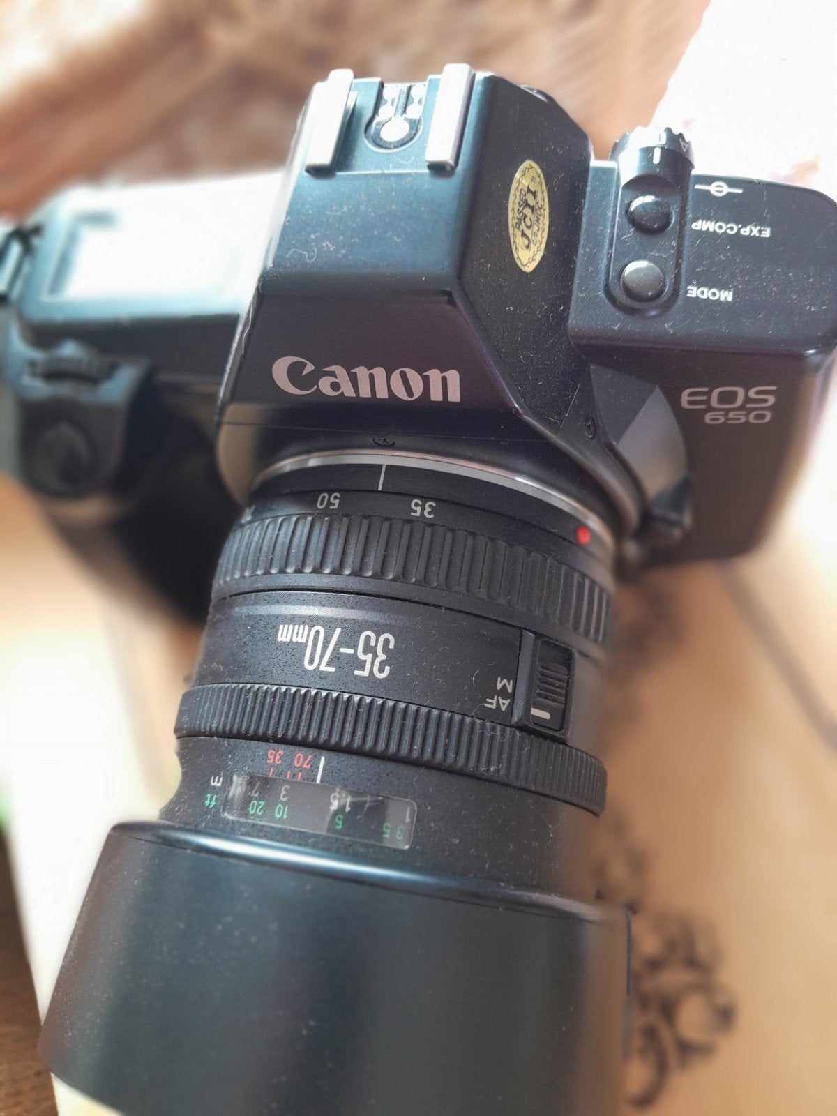 Schitterende camera CANON + toebehoren., Ophalen, Zo goed als nieuw, Spiegelreflex, Canon