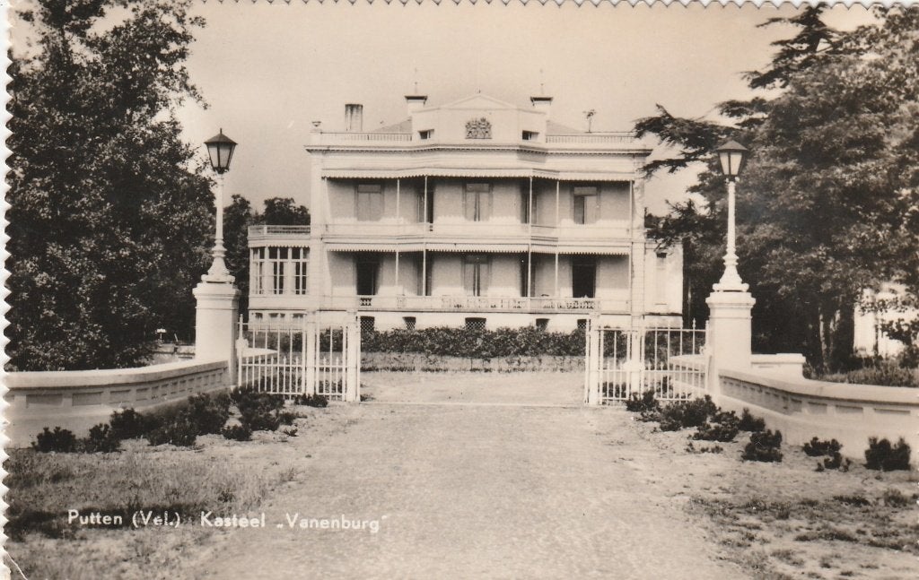 putten- kasteel vanenburg, Verzamelen, Ophalen of Verzenden, 1940 tot 1960, Gelderland