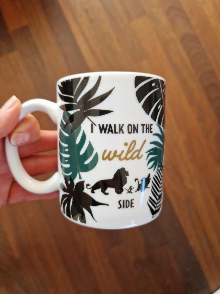 Disney mok lion king, Ophalen of Verzenden, Leeuwenkoning of Jungle Boek, Zo goed als nieuw, Servies