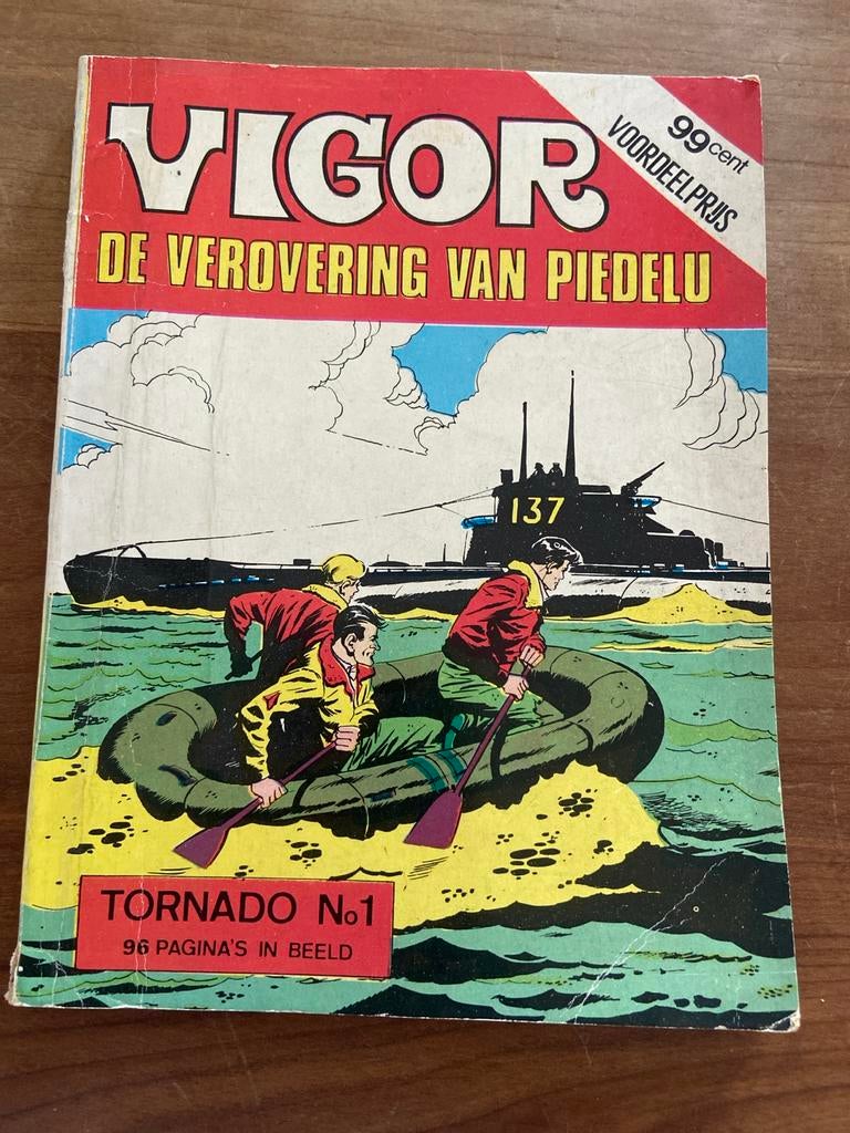 Vigor: De Verovering van Piedelu - Tornado No. 1 Stripboek, Boeken, Stripboeken, Eén stripboek, Ophalen of Verzenden, Gelezen