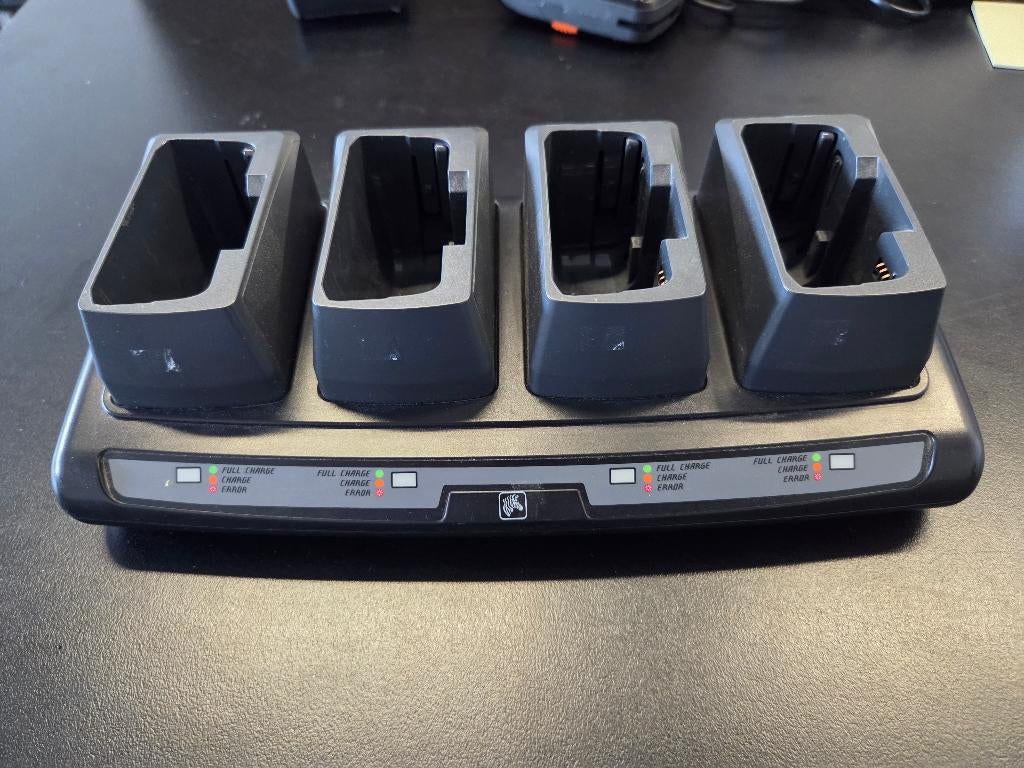 Zebra 4-slot charging station, Computers en Software, Printers, Ophalen of Verzenden, Gebruikt, Zebra