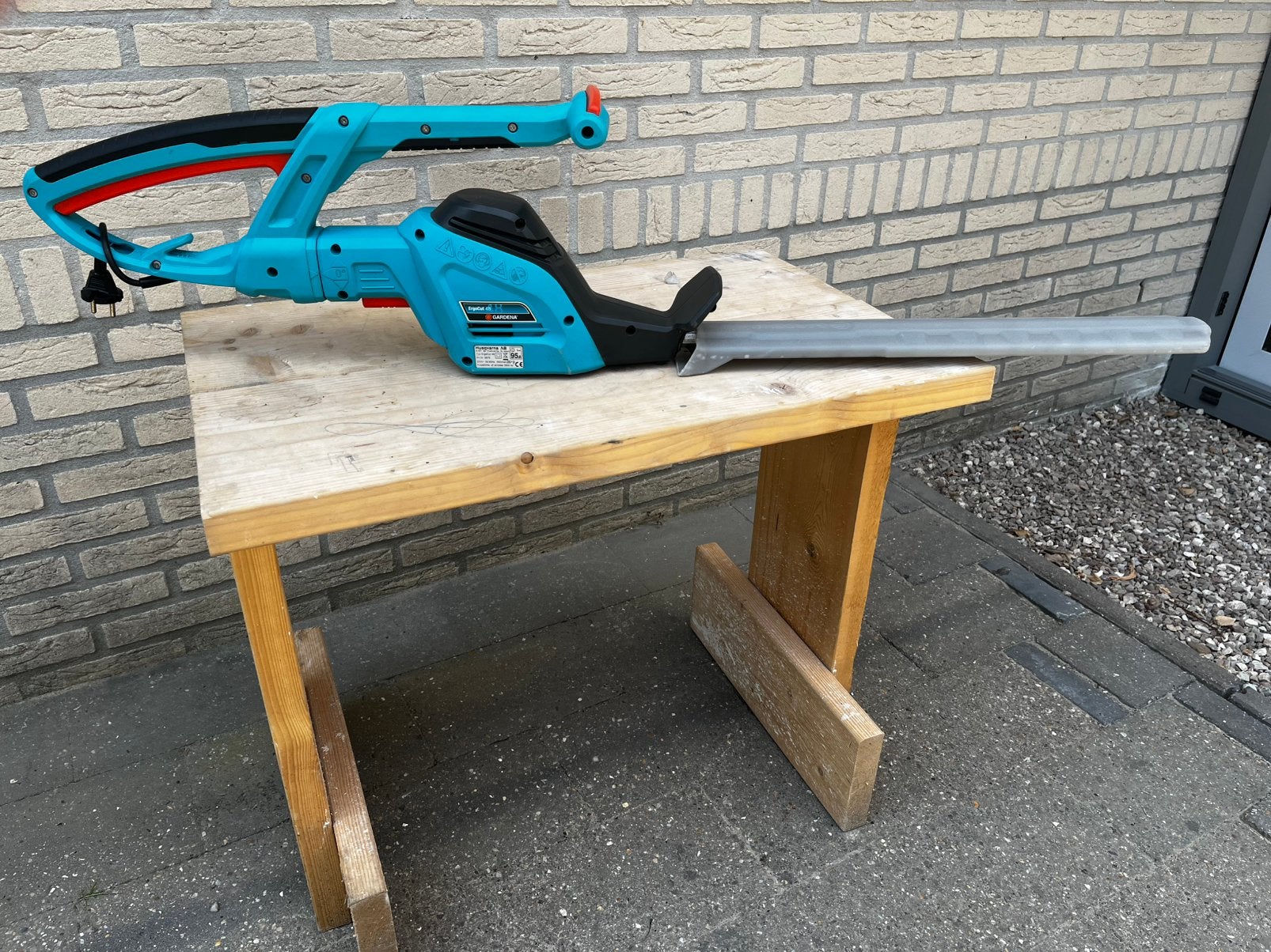 Elektrische heggenschaar Gardena, 50 cm mes, Ophalen, Gebruikt, Elektrisch