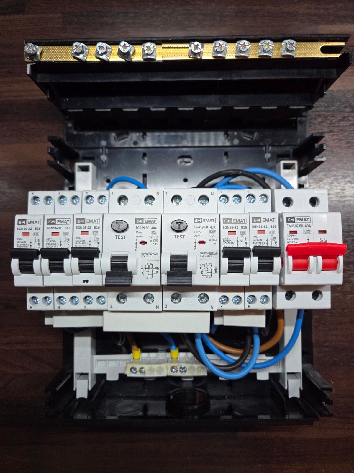1 Fase Groepenkast, Doe-het-zelf en Verbouw, Elektra en Kabels, Ophalen of Verzenden, Gebruikt, Schneider Electric, Groepenkast