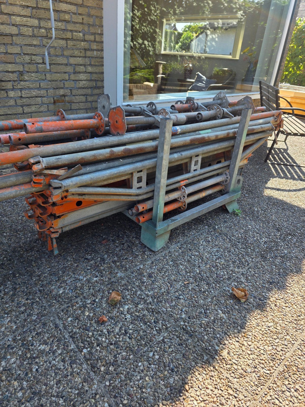 Layher steigermateriaal incl. transportbok, Ophalen, Overige typen, 5 meter of hoger