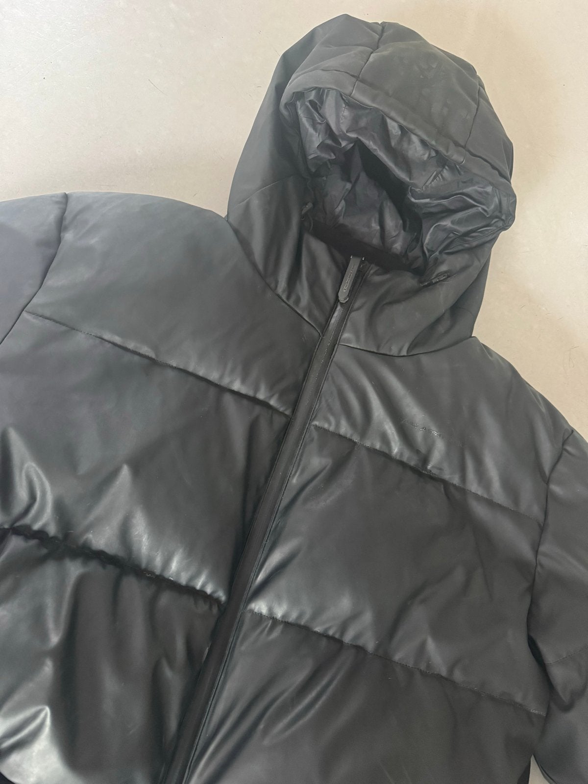 Nette zwarte winterjas voor heren - Maat XL, Kleding | Heren, Ophalen of Verzenden, Zo goed als nieuw, Maat 56/58 (XL), Zwart