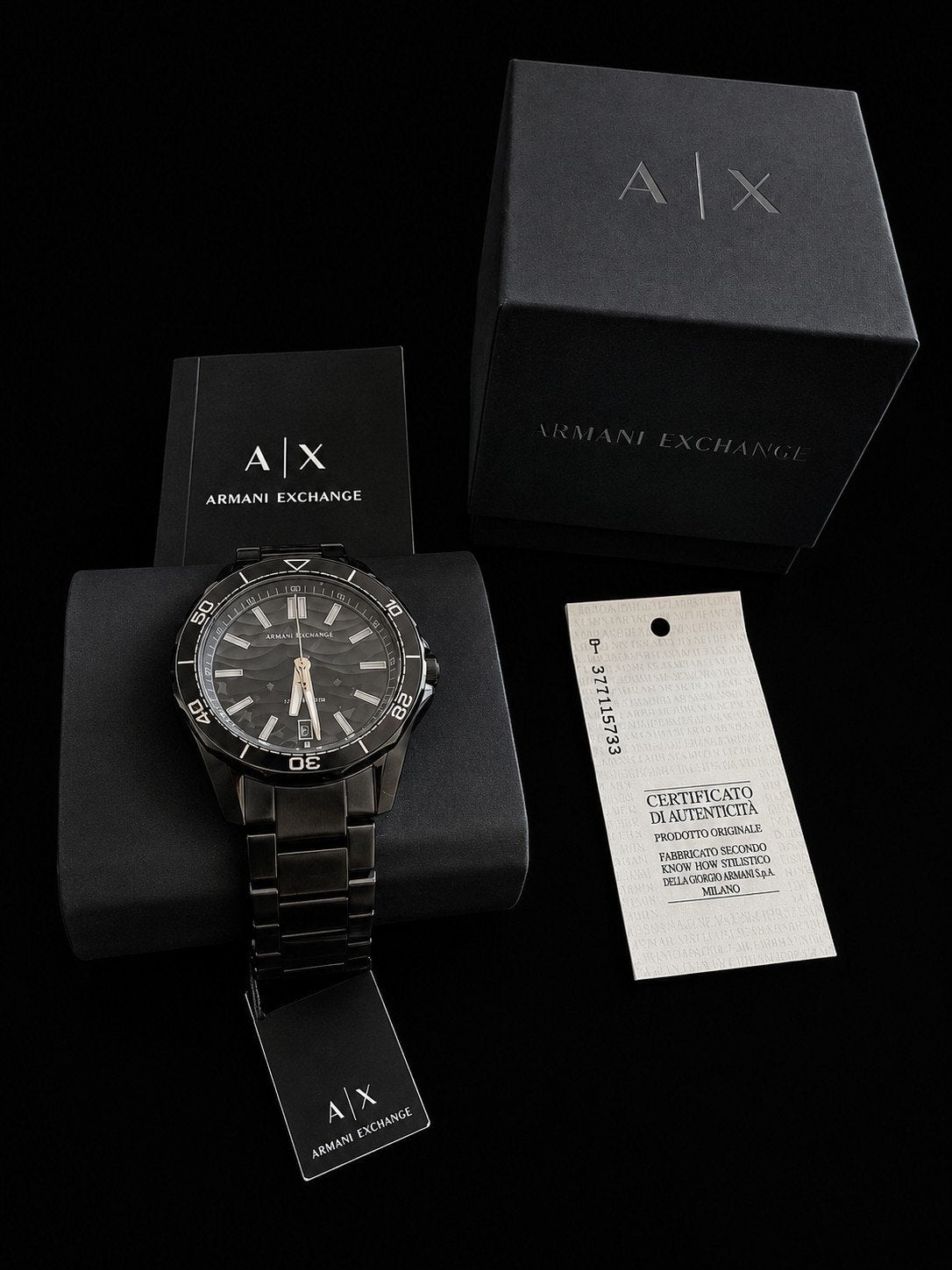 Armani Exchange AX1952 Herenhorloge - Nieuw met certificaat, Overige merken, Staal, Staal, Polshorloge