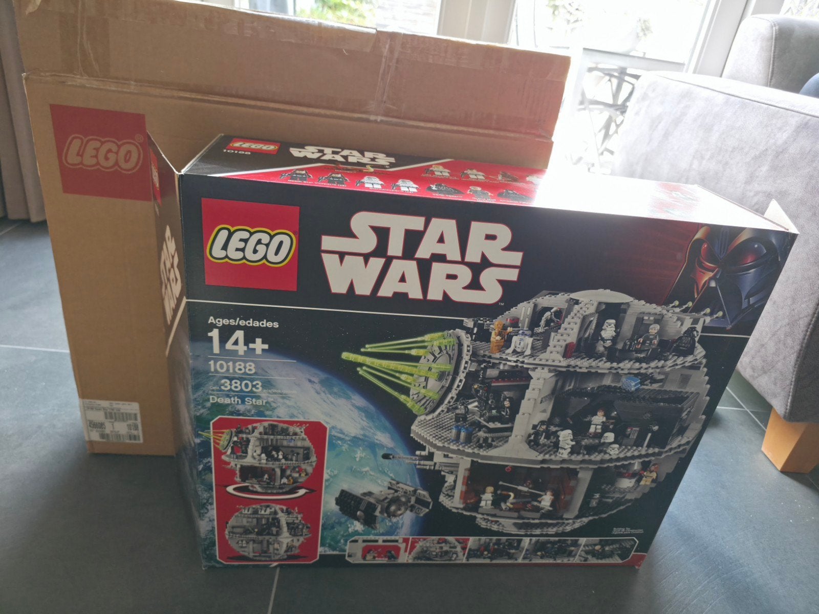 LEGO Star Wars Death Star 10188 - Compleet met Shipper, Kinderen en Baby's, Ophalen, Gebruikt, Star Wars, Lego