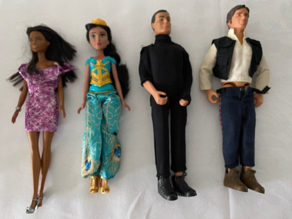 “Disney Princess Jasmine pop Hasbro (zingend met geluid), Ophalen of Verzenden, Gebruikt, Babypop