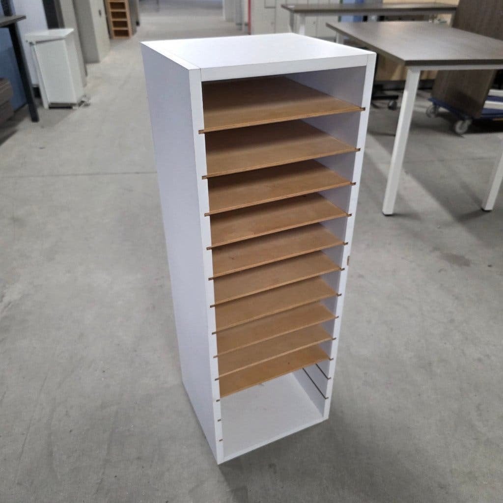 houten kast A4 formaat Brievenbak , Papierlade,, Ophalen, Gebruikt, 25 tot 50 cm, Minder dan 150 cm