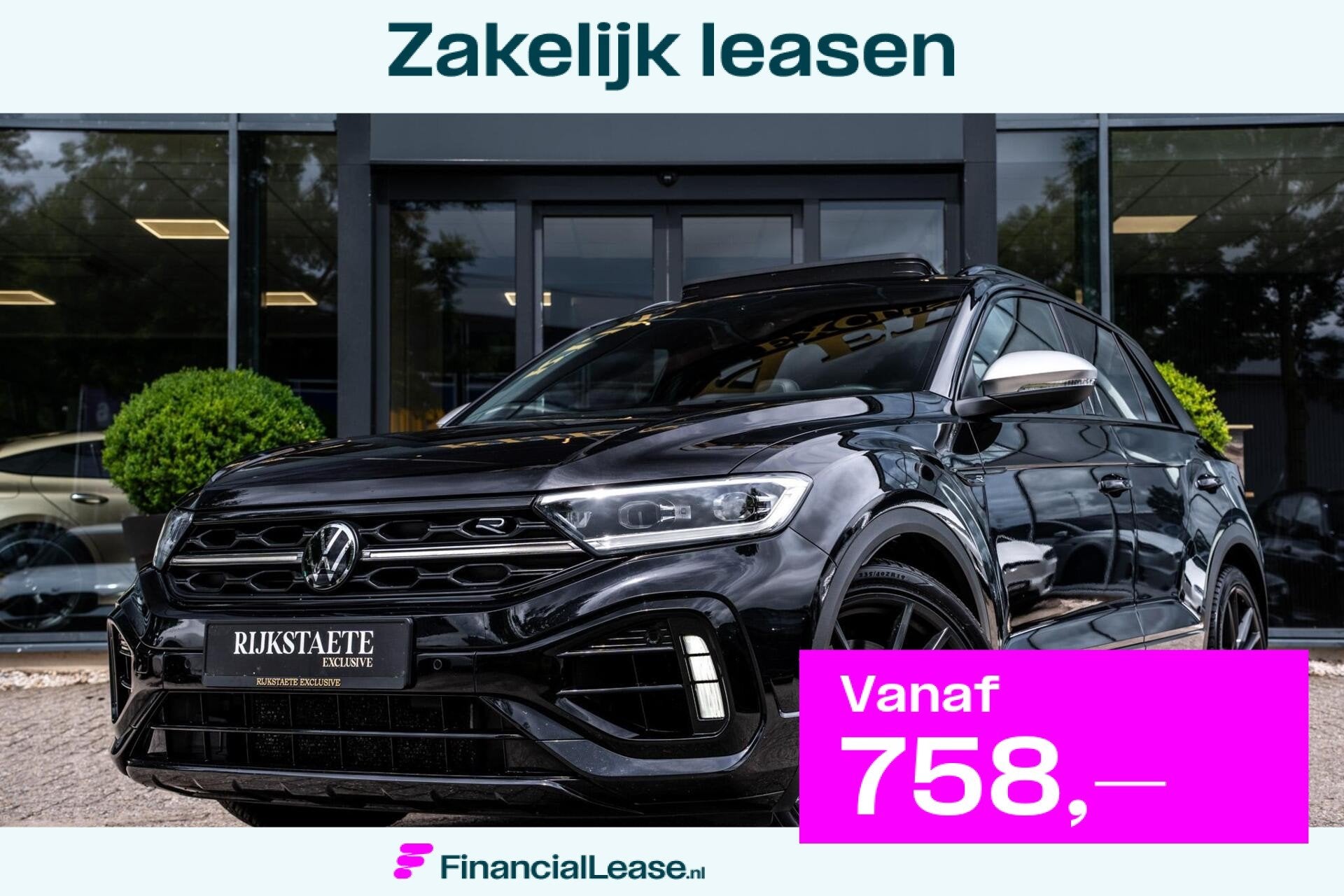 Volkswagen T-Roc R 2.0 TSI 4Motion|PANO|AKRA|ACC|19''|CAMERA, Automaat, Dealer onderhouden, Gebruikt, 4 cilinders