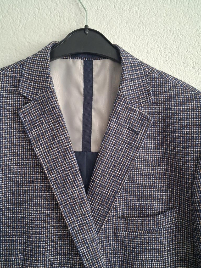 Piacenza.  colbert maat 56, Ophalen of Verzenden, Zo goed als nieuw, Maat 56/58 (XL), Blauw