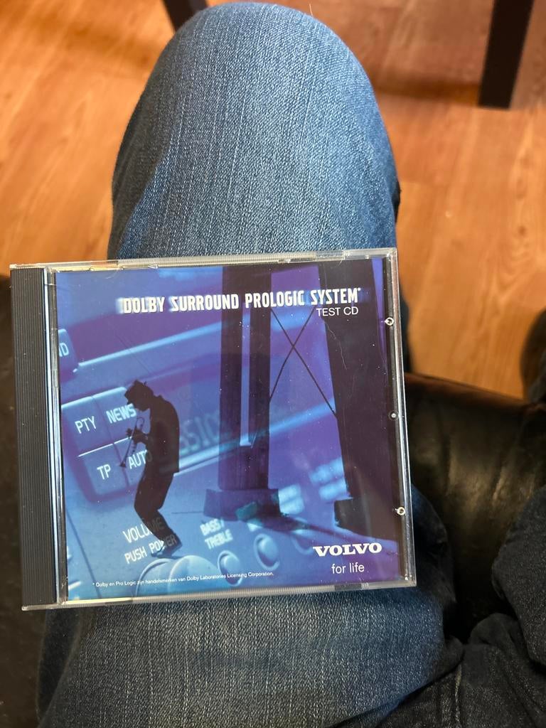 Dolby Surround Pro Logic Test CD - Volvo for life, Ophalen of Verzenden, Zo goed als nieuw