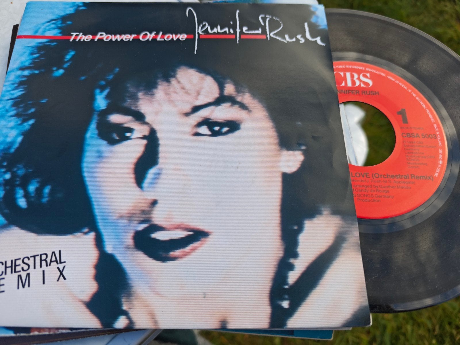 Jennifer Rush - The Power Of Love (Single), Cd's en Dvd's, Vinyl Singles, Originele persing, Ophalen of Verzenden, Gebruikt, Pop
