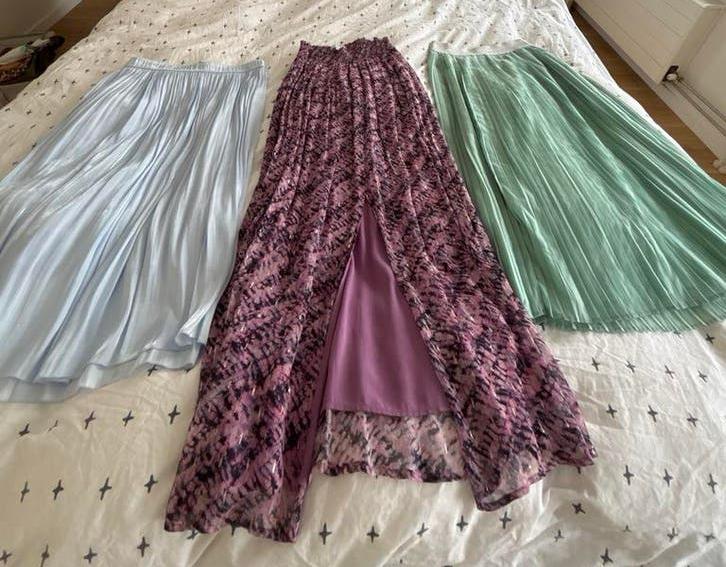 Set mooie rokken: maat 42/44 Dante 6, Marc Aurel, Blue River, Kleding | Dames, Rokken, Blauw, Maat 42/44 (L), Ophalen of Verzenden