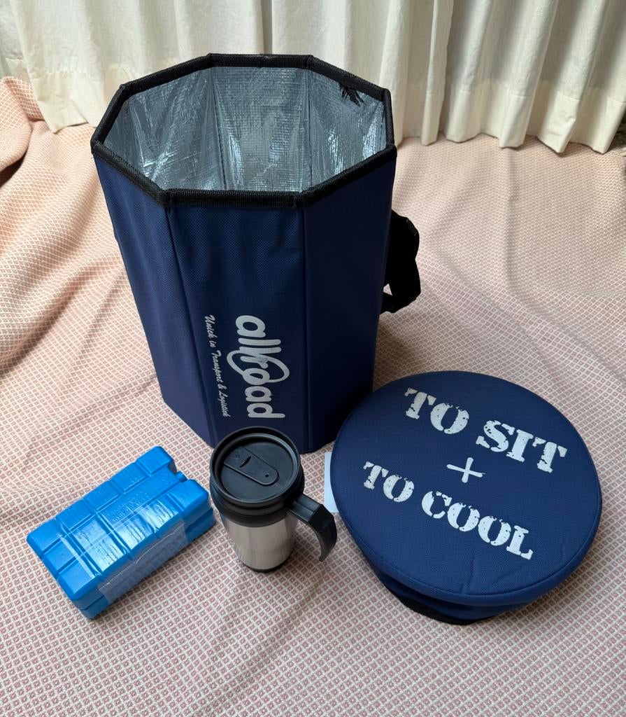 Koelbox ook als kruk te gebruiken. Nieuw!!, Ophalen, Nieuw, Koeltas, Koelelement