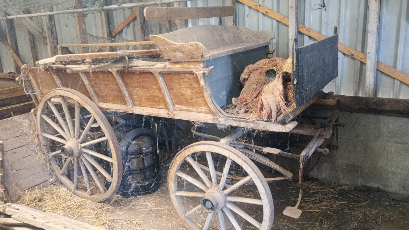 rijtuig paarden, Dieren en Toebehoren, Rijtuigen en Koetsen, Gebruikt, Overige typen, Paard of Pony