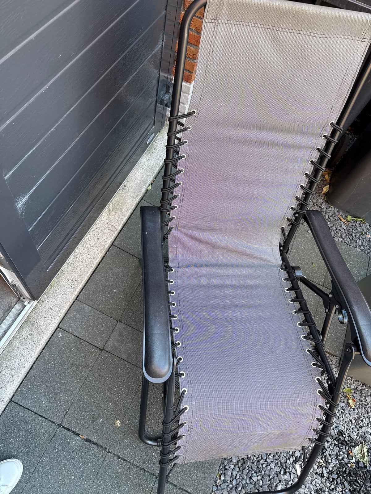 ANWB Relaxstoel - Comfortabel en Verstelbaar, Tuin en Terras, Ophalen, Gebruikt, Textileen, Verstelbaar