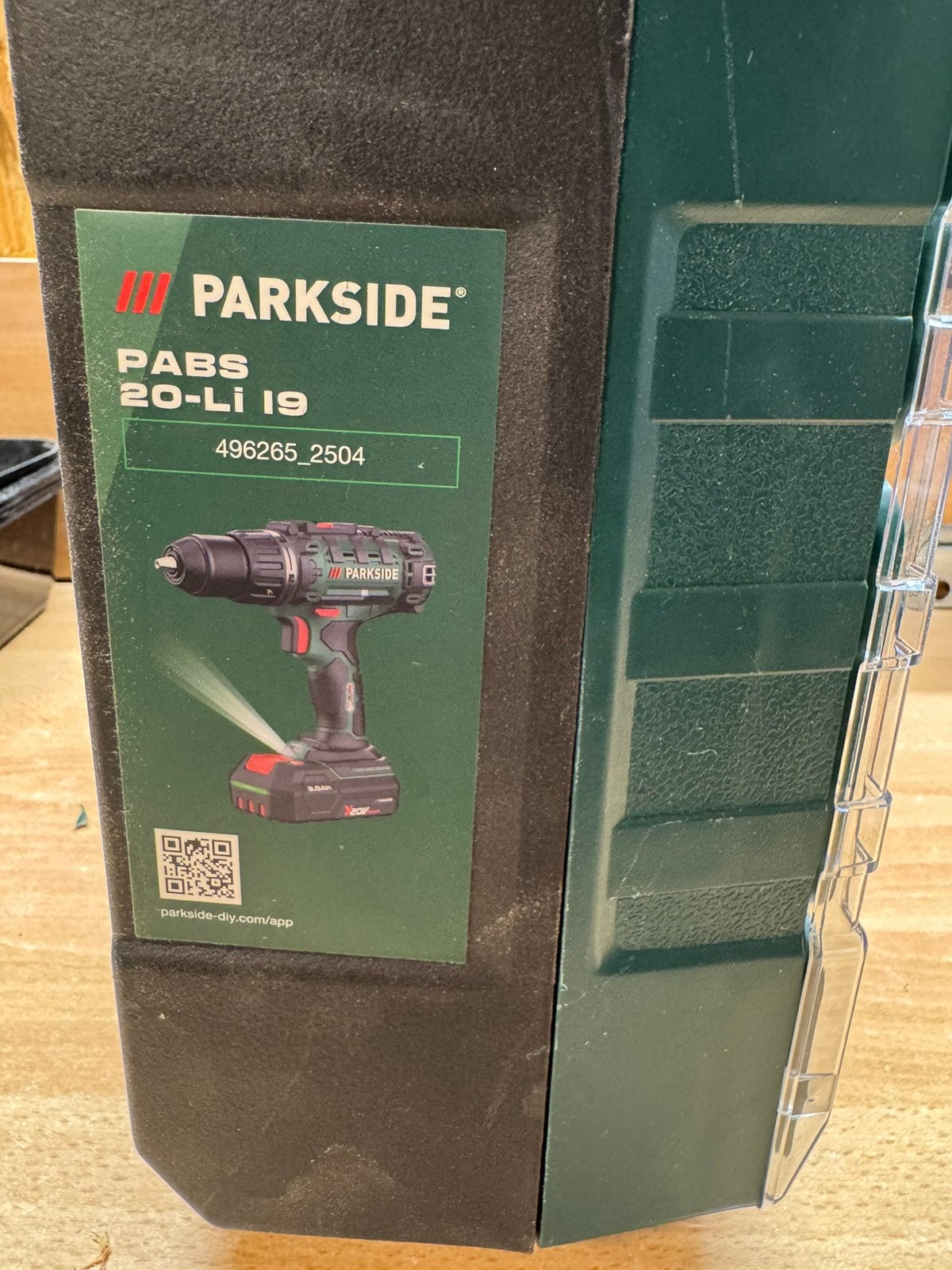 Parkside accu-schroefboormachine 20v 45nm, Ophalen of Verzenden, Nieuw, Boor- en Schroefmachine