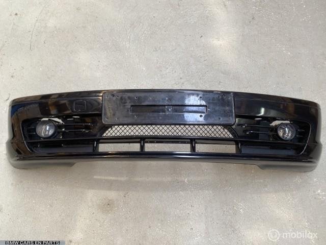 Bumper voor BMW 3-serie Coupé E46 ('99-'0)  comos zwart 303, Gebruikt, Voor, Info@bmwcarsenparts.nl, Bmw