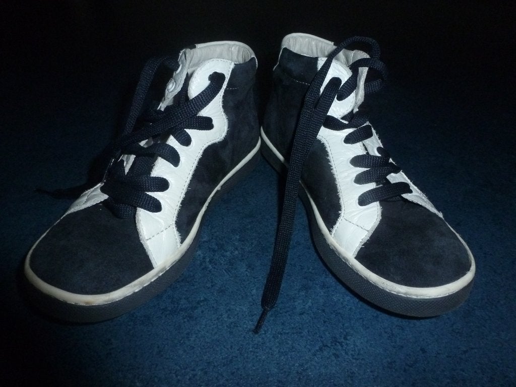 haast nieuw 1 paar blauw/witte (communie) schoenen maat 31, Schoenen, Ophalen of Verzenden, Zo goed als nieuw, Jongen