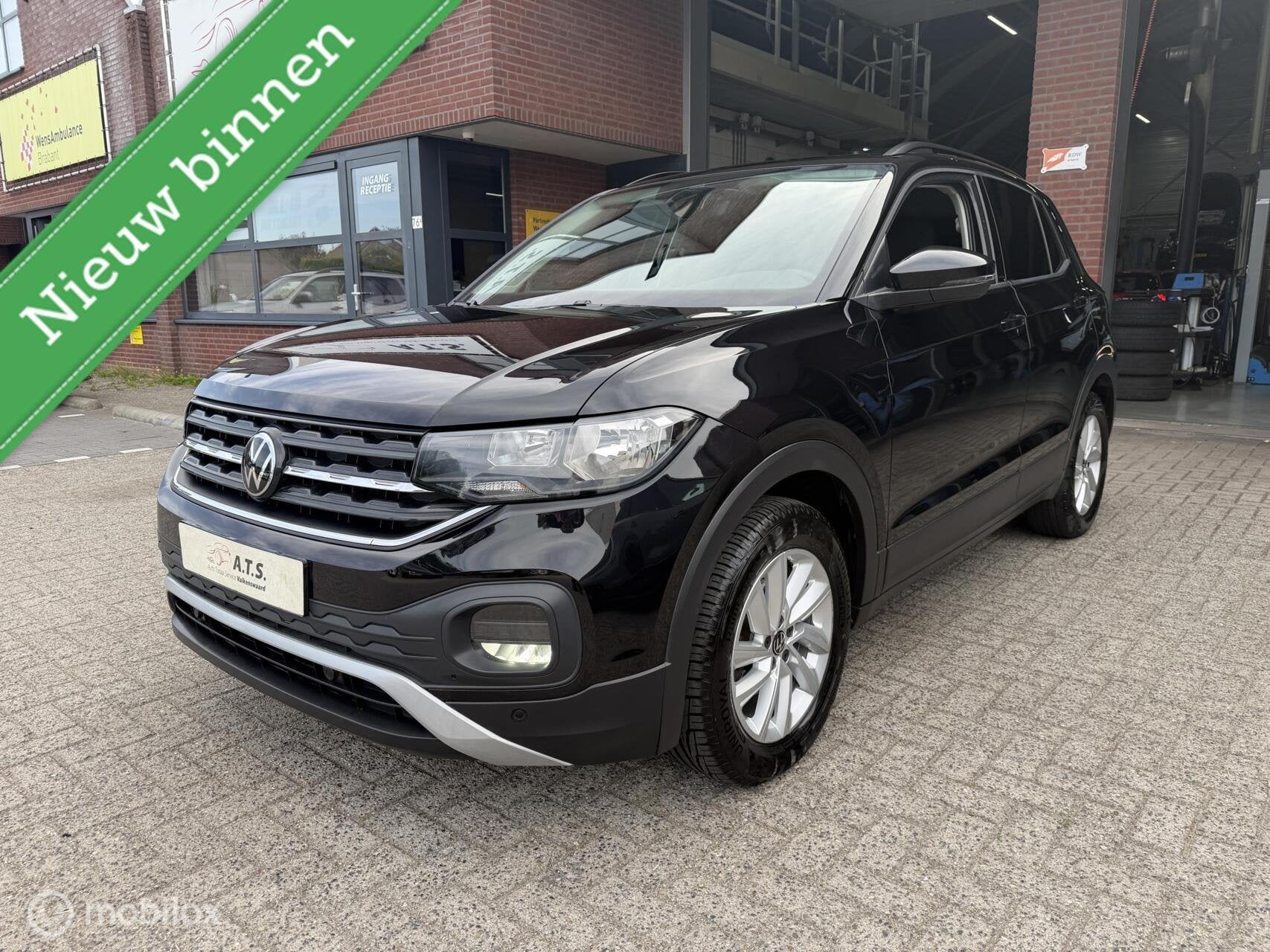 Volkswagen T-Cross 1.0 TSI Life Edition CAMERA*NAVI*ACC*PDC*, Auto's, T-Cross, Gebruikt, Euro 6, Zwart