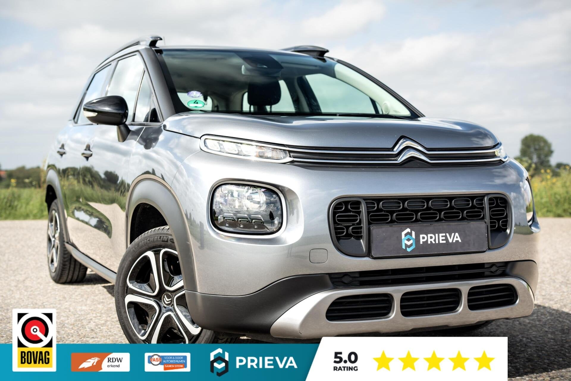 Citroen C3 Aircross C3 Aircross 1.2 PureTech Feel | 110 PS, Gebruikt, Zwart, Bedrijf, 600 kg