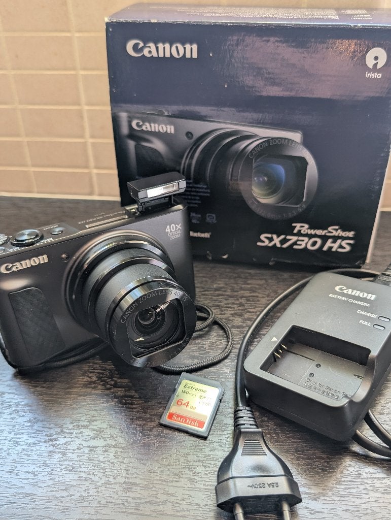 CANON SX730HS | + SD kaart | Zo goed als nieuw, Ophalen of Verzenden, Zo goed als nieuw, Compactcamera, 20 megapixels