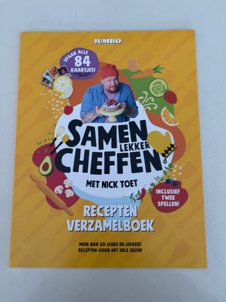 Jumbo samen lekker cheffen; recepten verzamelboek!, Jumbo, Ophalen of Verzenden