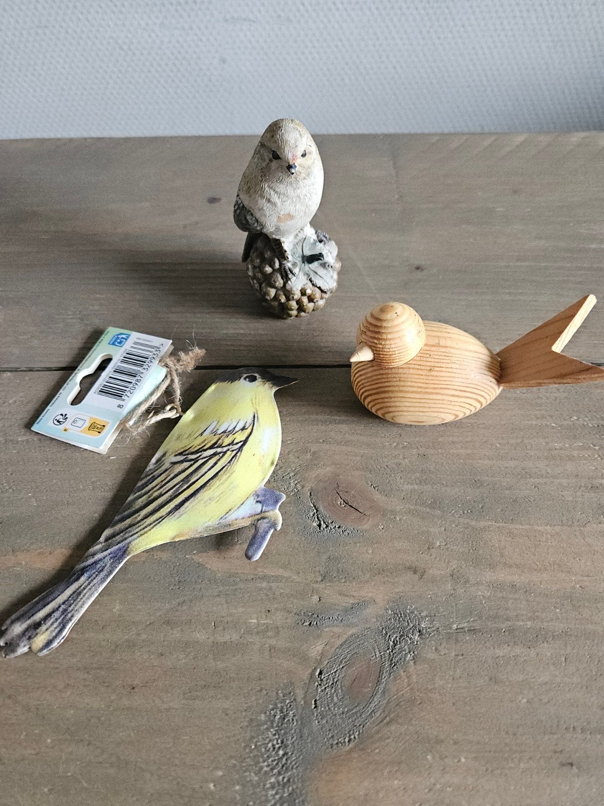 Decoratieve vogeltjes, Ophalen of Verzenden, Meerkleurig