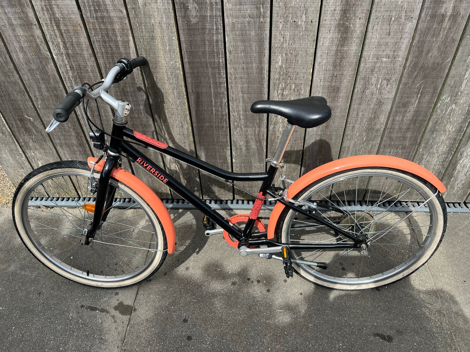 Stoere Riverside 24 inch meisjesfiets, Fietsen en Brommers, Ophalen, Gebruikt, Velgrem, 20 inch of meer