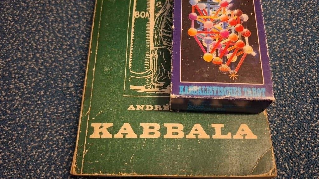tarot kabbala set, Boeken, Ophalen of Verzenden, Zo goed als nieuw, Tarot of Kaarten leggen, Overige typen