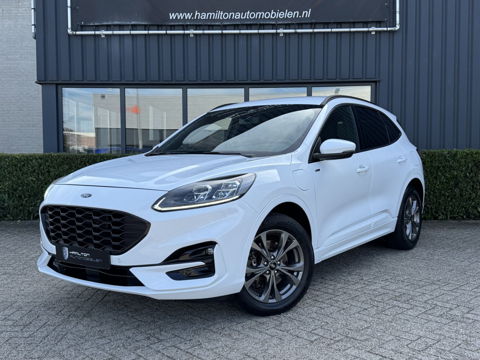 Ford Kuga 2.5 PHEV ST-Line Aut. Led B&O Navi DAB 73dkm!, Dealer onderhouden, Gebruikt, 4 cilinders, Verwarmde buitenspiegels
