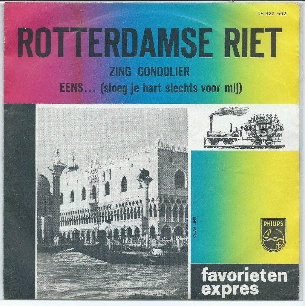 Fav. Expres- Rotterdamse Riet- Zing Gondolier, Cd's en Dvd's, Gebruikt, Verzenden, 7 inch, Levenslied of Smartlap