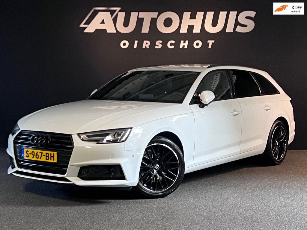 Audi A4 Avant 35 TFSI Design Pro Line Plus Trekhaak/ 360 Cam, Gebruikt, 4 cilinders, A4, Wit
