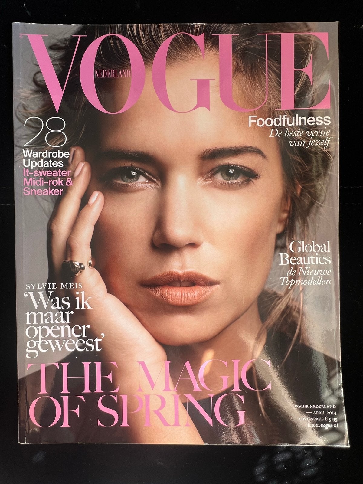 Vogue Nederland April 2014 - Sylvie Meis, Ophalen of Verzenden, Zo goed als nieuw, Damesbladen