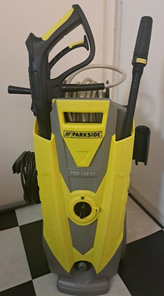 Kwaliteit Parkside Hogedrukreiniger PHD 150 E4 Deze krachtig, Tuin en Terras, Hogedrukreinigers, Zo goed als nieuw, Elektrisch