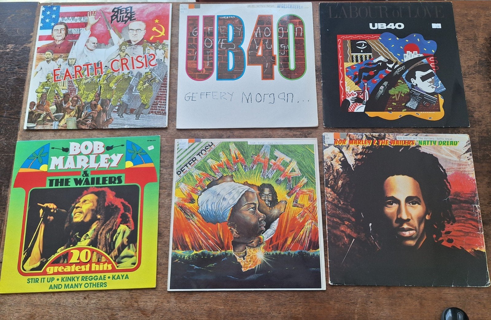 9 Reggae & Ska LP's: Bob Marley, Steel Pulse, UB40 e.a., Ophalen of Verzenden, Ska, Gebruikt, Verzamelalbum
