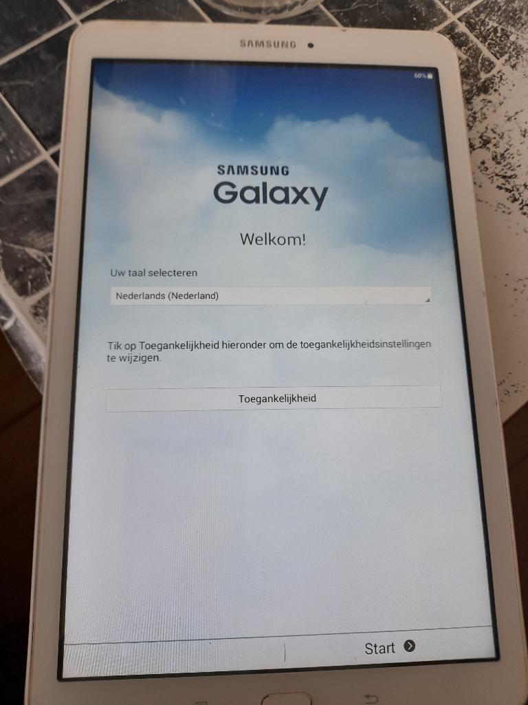 Samsung galaxy tab e, Computers en Software, Gebruikt, 16 GB, Wi-Fi en Mobiel internet, Ophalen