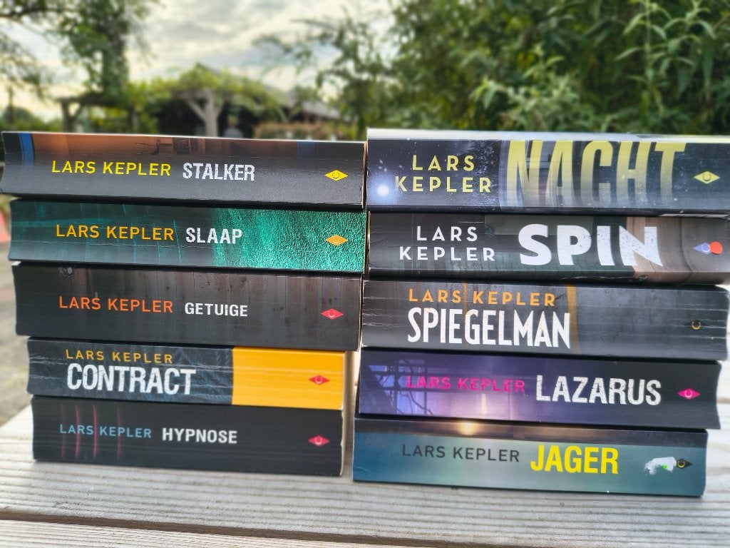 Lars Kepler serie Joona Linna, Ophalen of Verzenden, Gelezen, Lars Kepler, Nederland