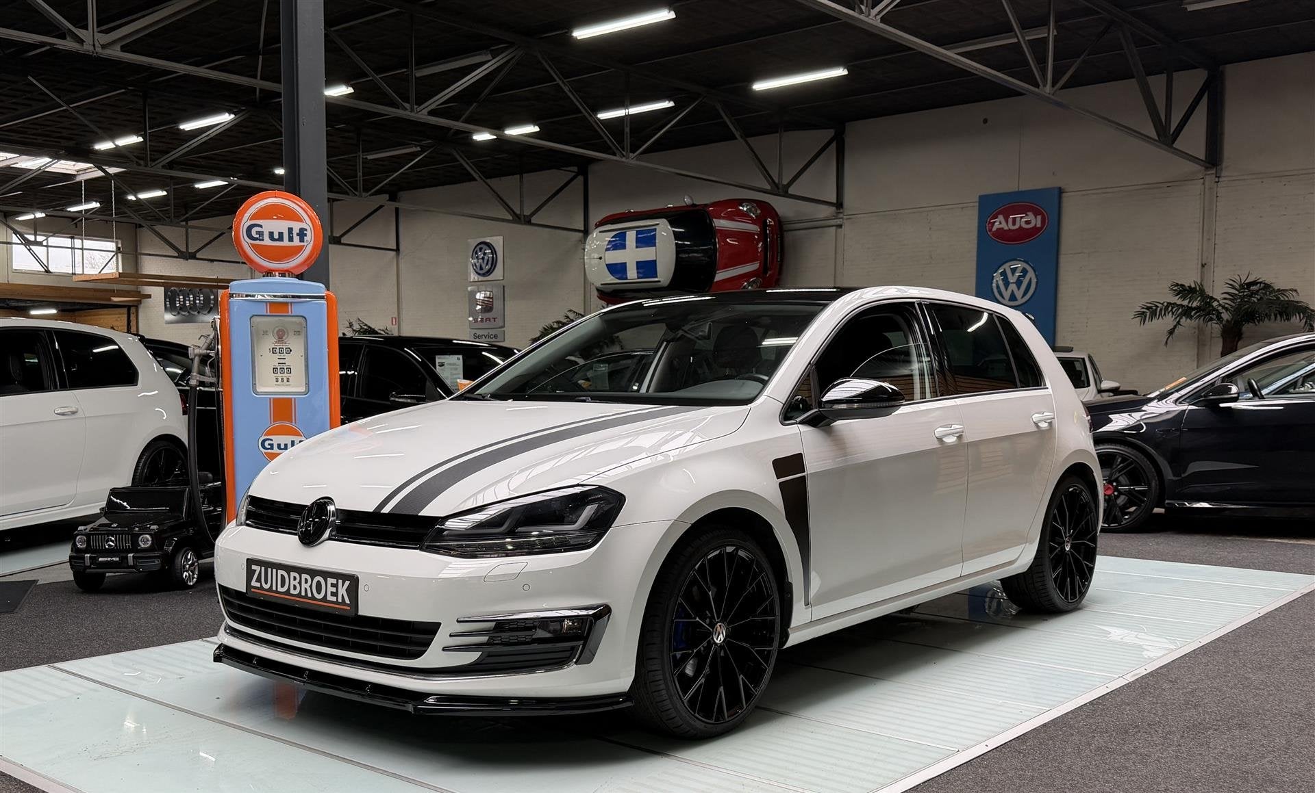 Volkswagen Golf 1.4 TSI Uniek! Maxton! Led! Cruise! Clima!, Auto's, Gebruikt, 4 cilinders, Wit, Origineel Nederlands