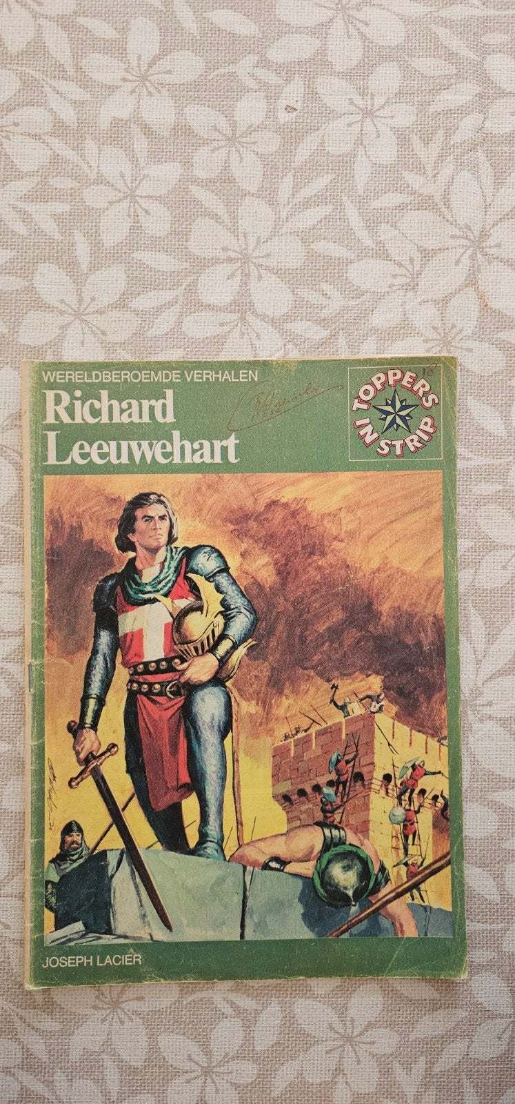 Richard Leeuwenhart - Joseph Lacier- Toppers in Strip (1974), Gelezen, Eén stripboek, Ophalen of Verzenden, Joseph Lacier
