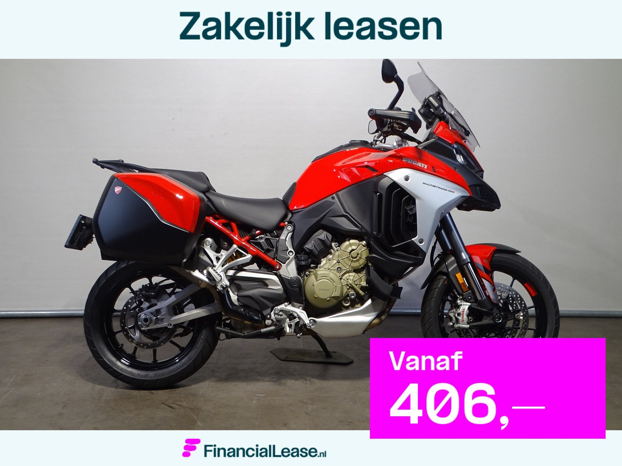 Ducati Multistrada V4 S TRAVEL &amp; RADAR, Bedrijf, Meer dan 35 kW, Toermotor