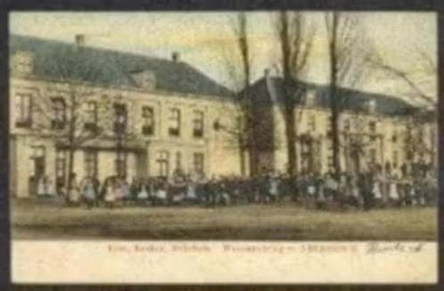 Weesinrichting te Neerbosch, Elim, Keuken Rehoboth., Verzamelen, Ansichtkaarten | Nederland, Ophalen of Verzenden, Voor 1920, Gelopen