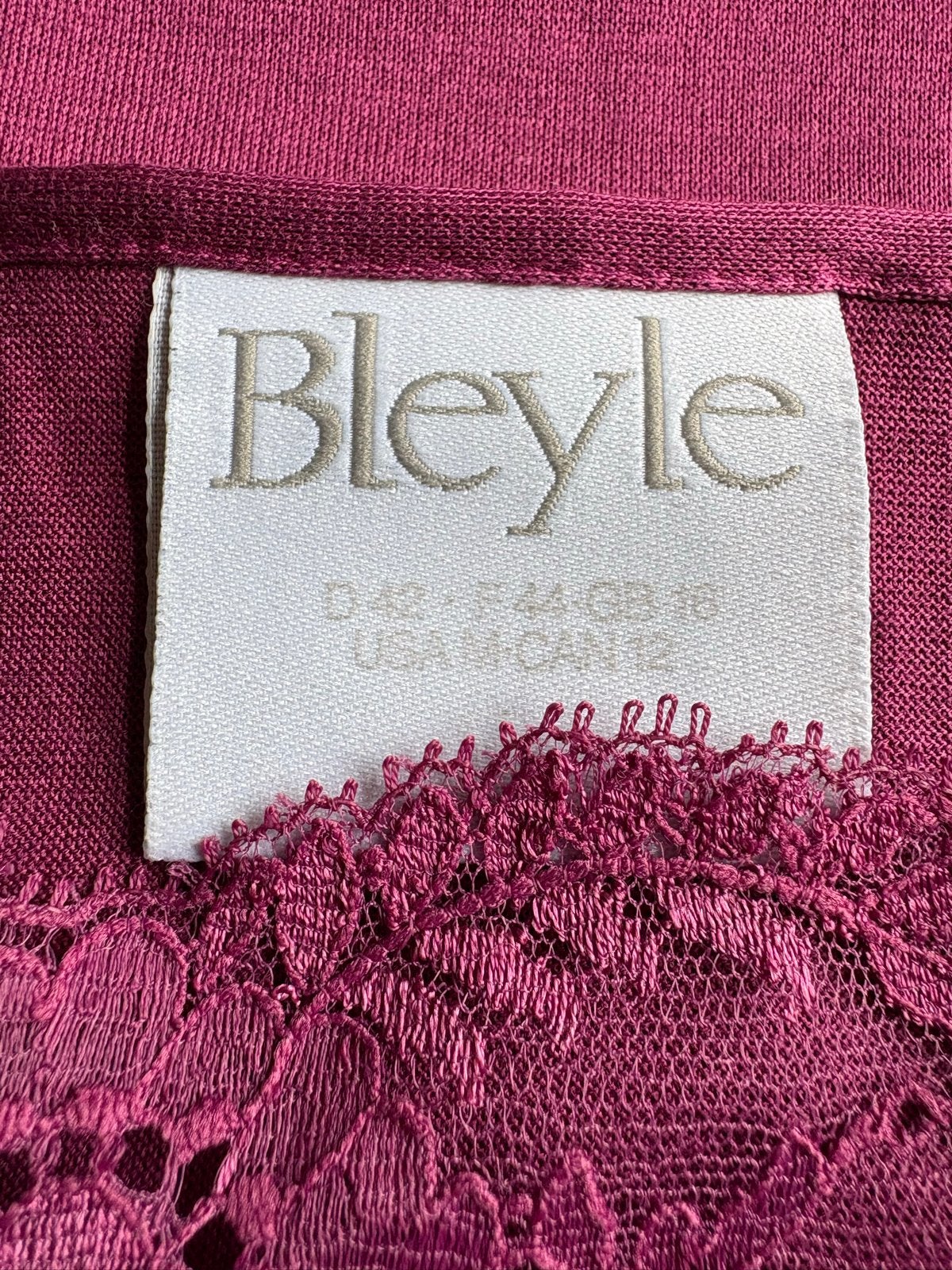 Bleyle nachthemd met kant - Maat 44,, Ophalen of Verzenden, Zo goed als nieuw, Maat 42/44 (L)