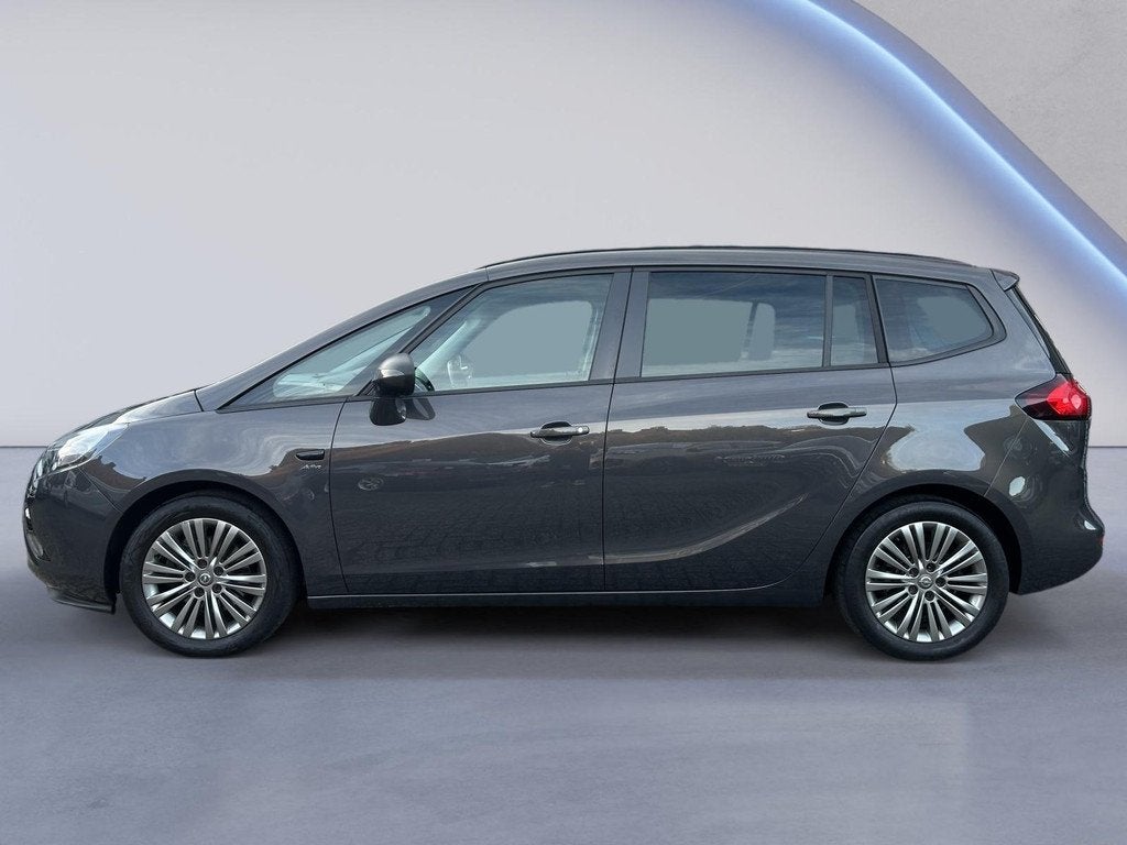 Opel Zafira Tourer 1.4 Design Edition 7p /Apple carplay/stoe, Auto's, Opel, Euro 5, Stof, Gebruikt, Zwart