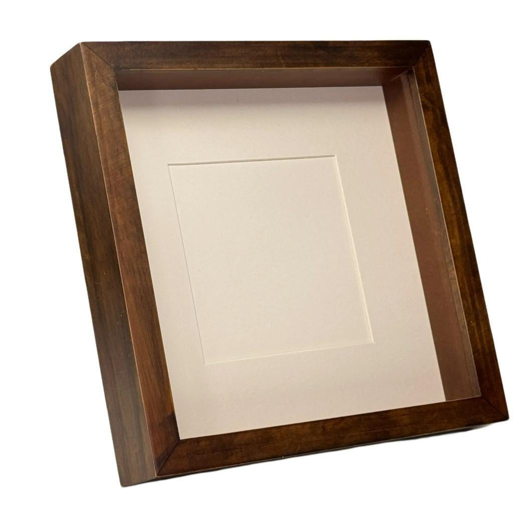 Passe-partout lijst 25x25 cm in walnoot, wit of zwart, Huis en Inrichting, Woonaccessoires | Lijsten, Minder dan 50 cm, Westerndeco